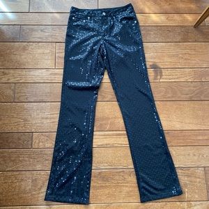 Disco Flare Pants Mid Rise